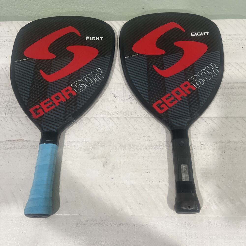 GEAR BOX Lot Of Two GPO2 EIGHT Pickle Ball Paddles.